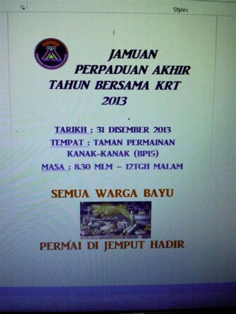 Sk sri tanjung merupakan salah sebuah sekolah subsidi oleh kerajaan malaysia. KRT Taman Bayu Permai Rawang - Home | Facebook
