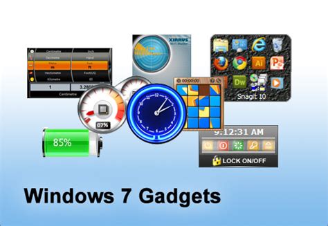 Top 10 Windows 7 Desktop Gadgets Itbusinessedge