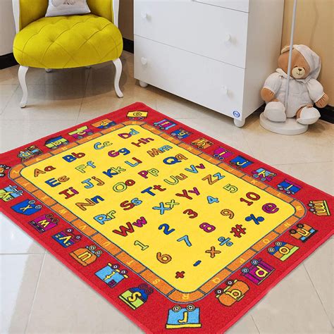 Educational Rugs United States Map For School Classroom Game Carpets