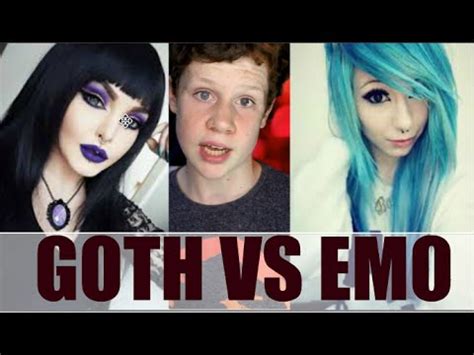 EMO VS GOTH YouTube