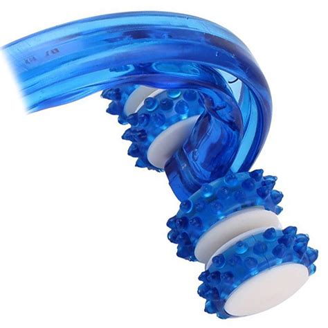 Hand Held Body Cellulite Control Health Beauty Roller Massager Blue D1j4 Ebay