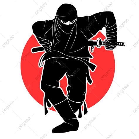 Ninjas Vector Png Images Ninja Vector Ninja Japan Ninja Warrior