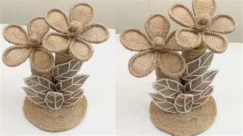 DIY Jute handmade Craft Ideas | Showpiece Making with jute Rope | DIY