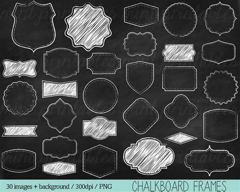 Chalkboard Borders Clip Art 20 Free Cliparts Download Images On