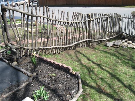 Rustic Stick Co Rustic Fence 1 Rustic Garden Fence Rustic Fence