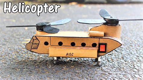 How To Make A Military Helicopter Electric Ch47 Helicopter Military