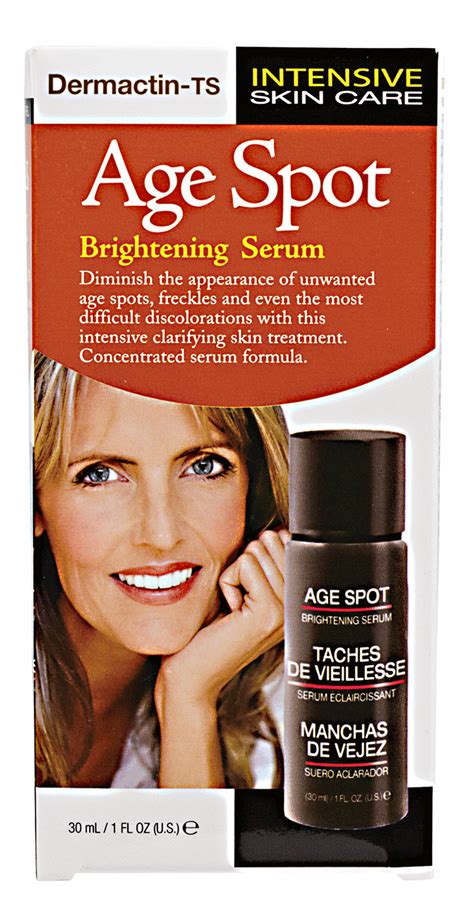 Dermactin Ts Age Spot Brightening Serum Helps Reduce The Appearance Of