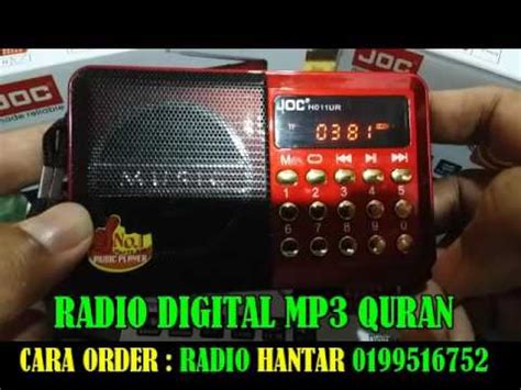 Al quran tagging a5 khadeeja 550 tag khusus buat wanita. RADIO DIGITAL MP3 QURAN - YouTube