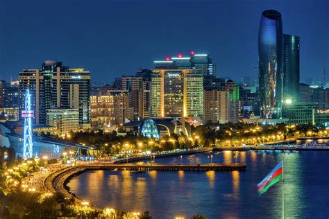 Baku is the capital of azerbaijan. Baku Boulevard Photograph by Fabrizio Troiani
