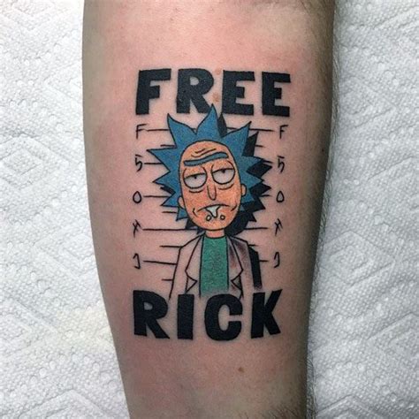 63 Epic Rick And Morty Tattoo Designs For Men 2024 Guide