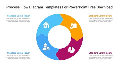 Circular Process Cycle Diagram 8 Stages Ppt Slides Diagrams Templates