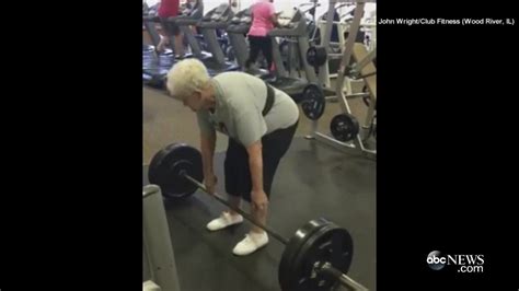 Abc News Meet The 78 Year Old Grandmother Who Can Deadlift 245 Pounds