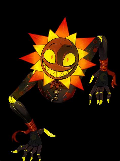 Fnaf Security Breach Sun Sun And Moon Drawings Fnaf Art Fnaf Drawings