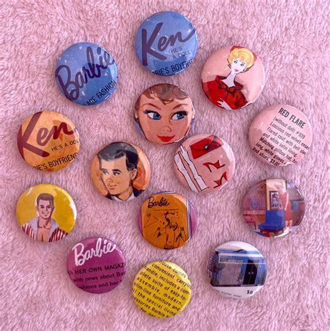 Vintage 1962 Barbie Pins Vintage Barbie Barbie And Ken Etsy