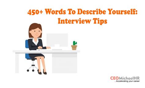 450 Words To Describe Yourself Interview Tips Ceomichaelhr Resume