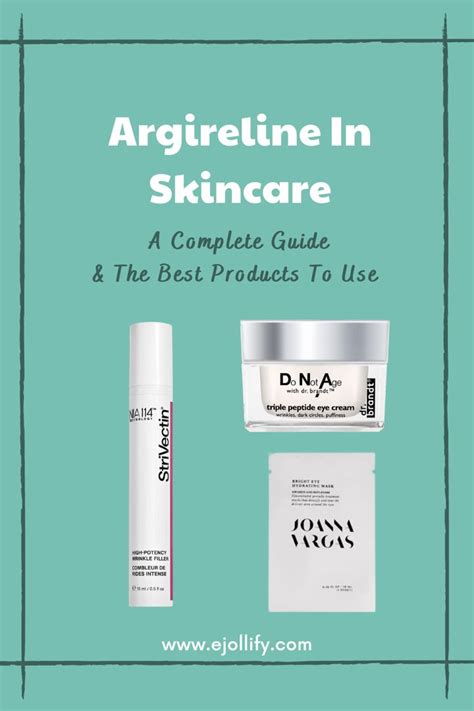 Argireline Benefits And The Best Argireline Products Argireline Skin