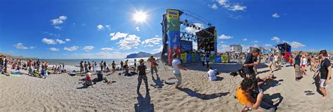 Koktebel Jazz Festival Dances On Beach Panorama Cities