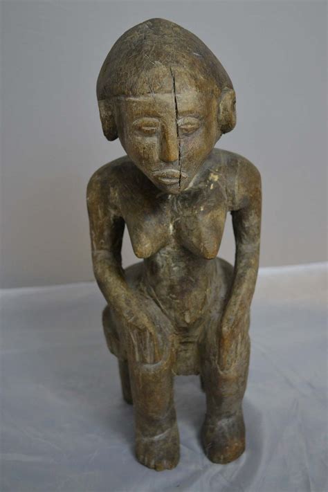 Antiques Atlas A West African Tribal Carved Wooden Figure