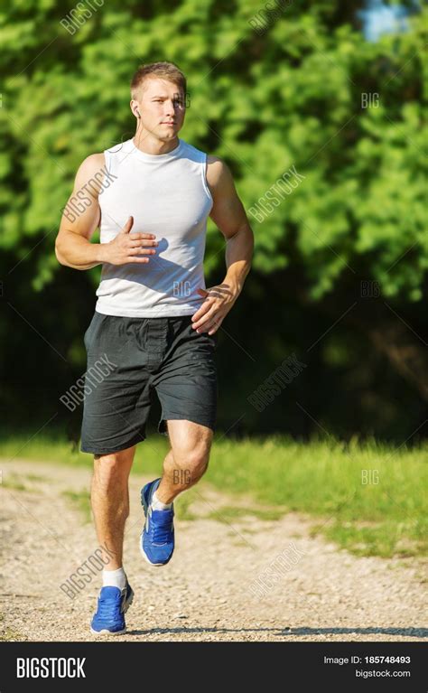 Runner Running Image And Photo Free Trial Bigstock