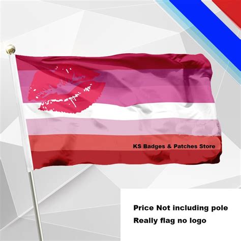 Lipstick Lesbian Pride Flag Flying Flag 4 144x963x5ft 1 288x192 2