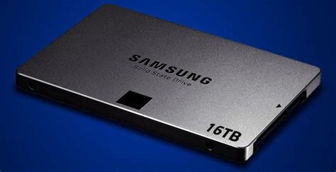 Samsung Deliver A Huge 16TB Solid State Drive Ophtek