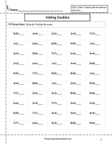 12 Best Images Of Spanish 2 Worksheets Math Addition
