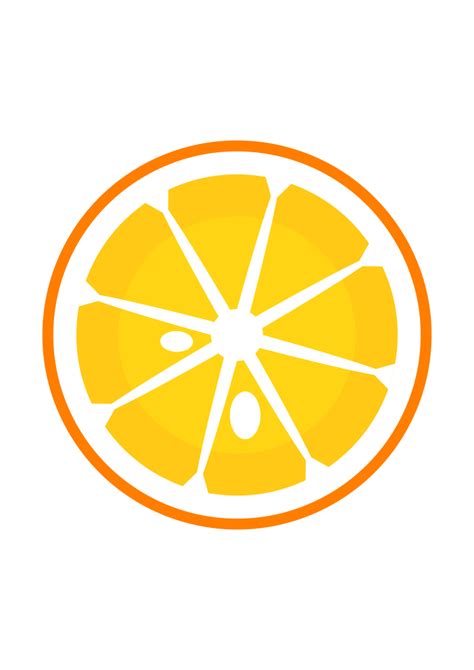 The Post Orange Fruit Clipart Free Svg File Appeared First On Svgheart