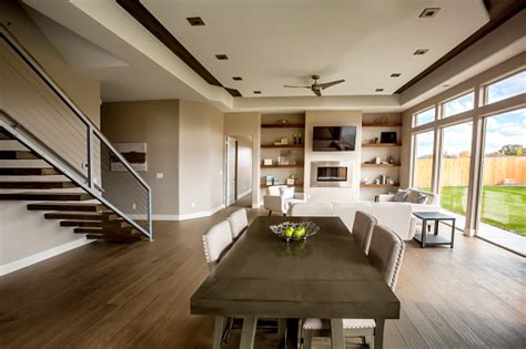 Showcase of your most creative interior design projects & home decor ideas. Clean Modern Comfortable New Home Interior Kitchen And ...