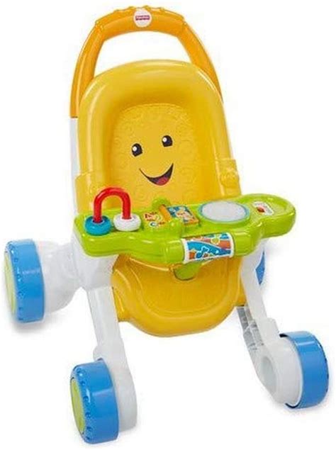 Fisher Price Laugh And Learn Stroll And Learn Walker Yellow Amazonca