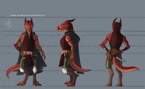 Reference Sheet Commission For A Kobold Dnd Player