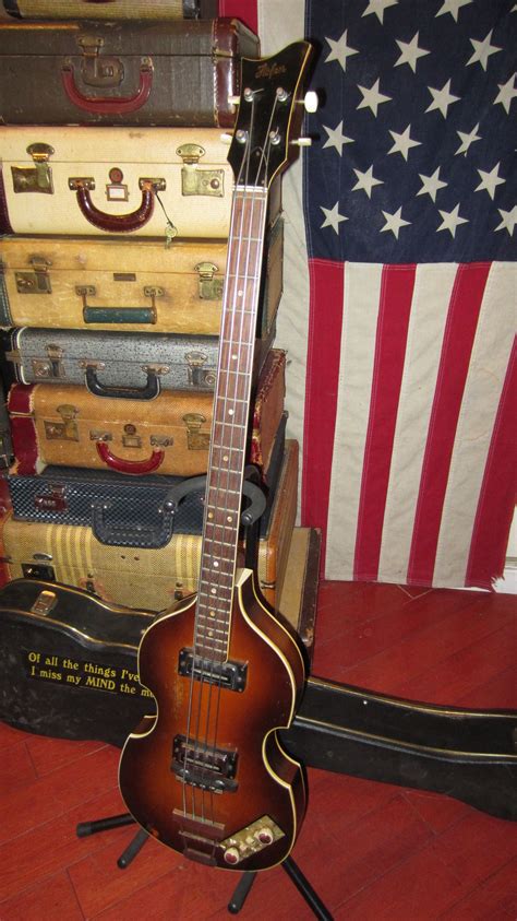 1967 Hofner 500 1 Beatle Bass Sunburst Guitars Bass Rivington Guitars