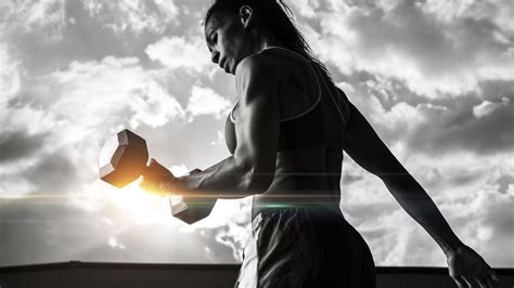 You can choose the image format you need and install it on absolutely any device, be it a. Wallpaper Girl, fitness, exercise, gym, dumbbells, workout ...