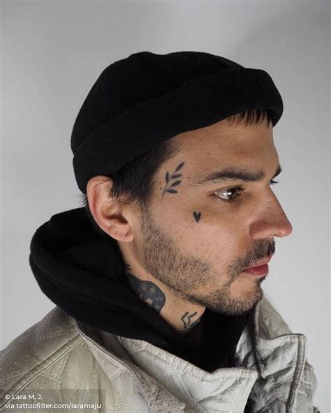 Healed Face Tattoos On Biel Tatuajes En La Cara Punto Para Hombre