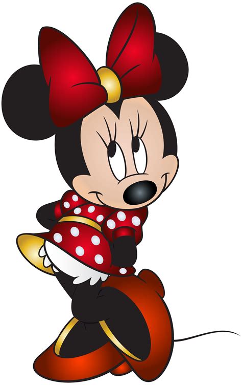 Minnie Mouse Red And Black Png Png Image Collection