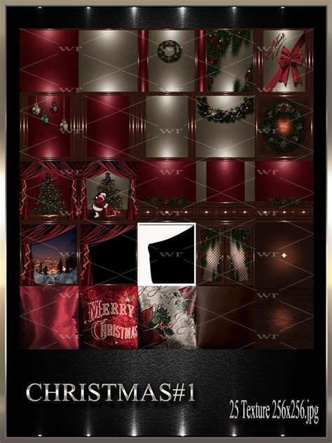 As you see the textures animations setting effects the opacity map in the exact same way they effect the texture. ~ CHRISTMAS #1 IMVU TEXTURE PACK - WildRoseGr