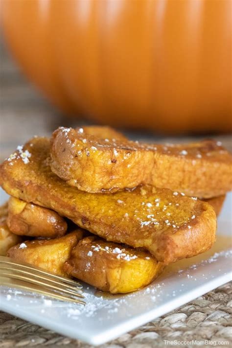 Pumpkin French Toast Sticks Easy And Decadent Fall Breakfast Recipe