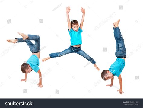 Young Boy Doing Handstand Stock Photo 1043212120 Shutterstock
