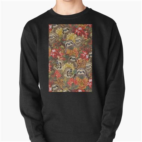 Because Sloths Autumn Unisex Crewneck Sweatshirt Sakura
