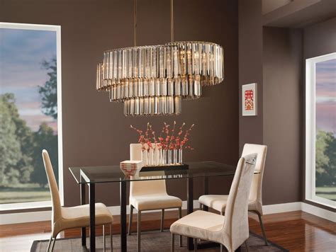 Chimes Champagne Statement Chandelier Living Room Chandelier