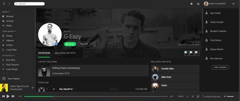 Creating A Spotify Clone Using Html Css Javascript Only Javascript