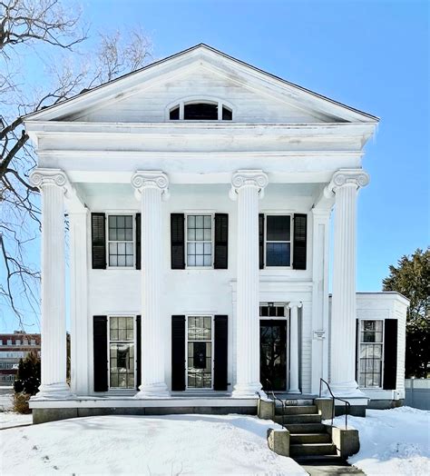 Greek Revival House Buildings Of New England