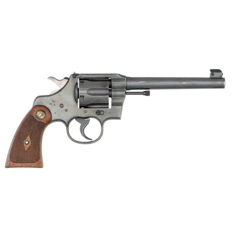 Colt Officers Model Target Revolver Cowans Auction House The