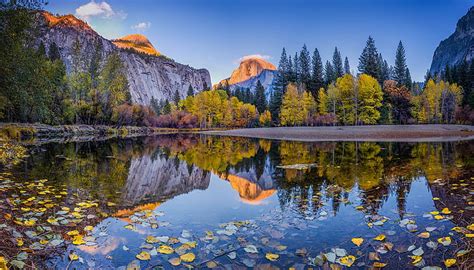 Hd Wallpaper California National Park Yosemite Usa Fall Day