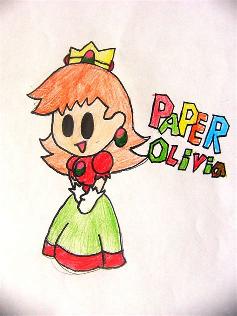 Paper Olivia By Rotommowtom On Deviantart