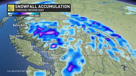 From alpine snow to thunderstorms: B.C.'s inbound, wild weather ride