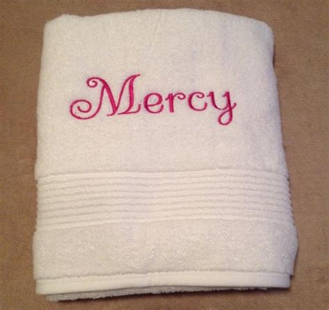 Personalized Bath Towels Embroidered Baby Ts Custom