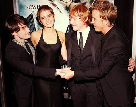 Daniel Radcliffe Emma Watson Harry Potter Rupert Grint Image