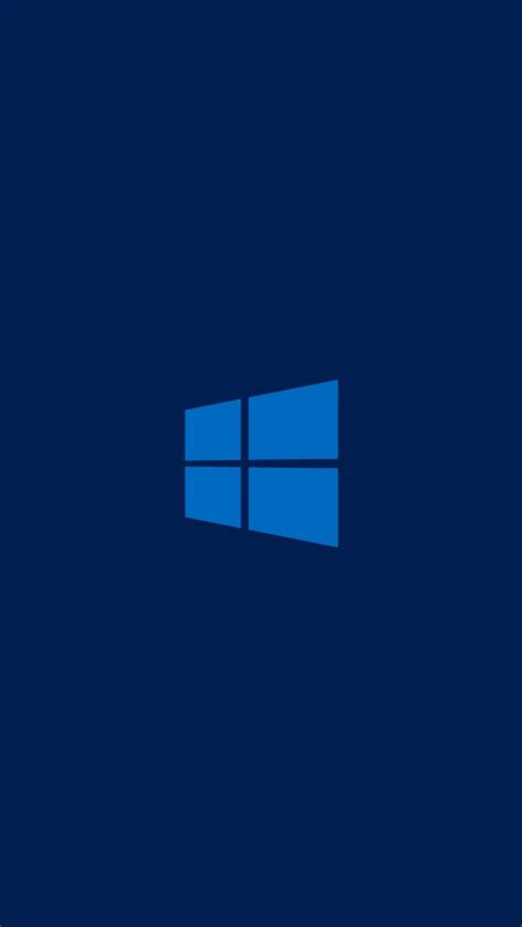 Free Download Blue Minimalistic Metro Windows 8 Dark Clean Logo