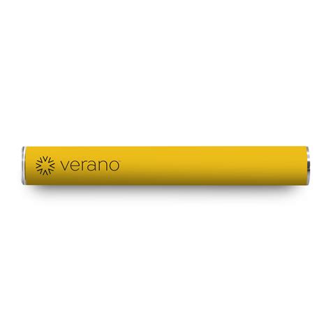Battery Yellow Verano Portable Vaporizer Jane