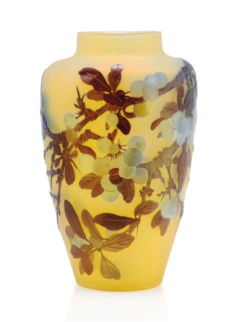 A GallÉ Cameo Glass Vase